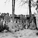 100th Infantry soldiers receiving training in the use of grenades in 1943