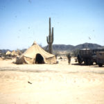 1943 Saguaro & tents Camp Laguna AZ