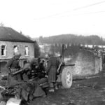 Battle of the Bulge – 7-AD – 3 inch Gun & Crew in Action