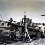 Crippled giant! Huge German 280 mm railway gun knocked out by Allied bombs shown at Civitavecchia