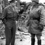 Gen Dwight D. Eisenhower and Gen George S. Patton