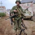 Pfc. Robert E. Leightm Battle of Hürtgen Forest late 1944