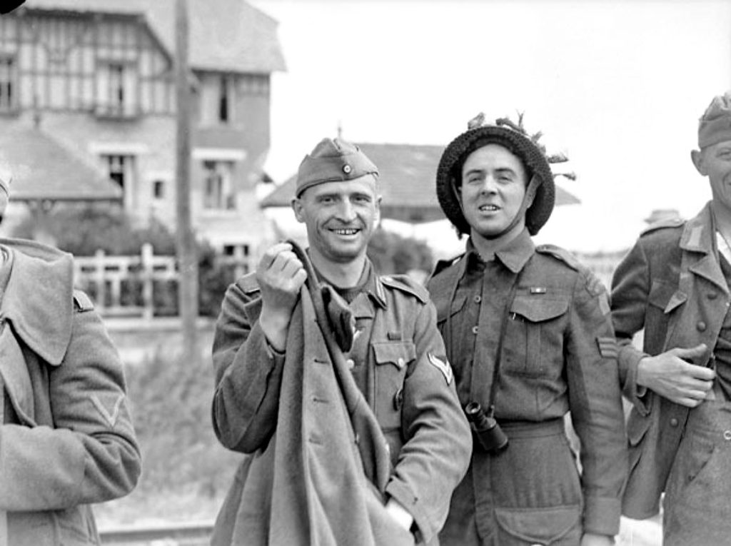 German Happy Prisoner of War