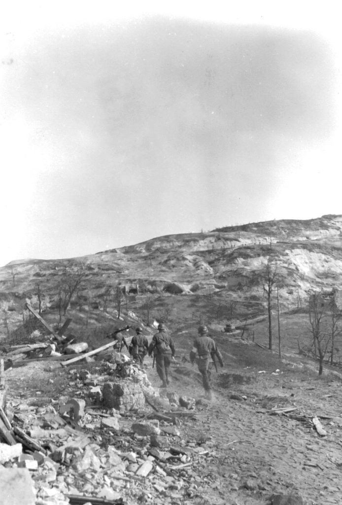 Men of the 351-IR in Italy 1945
