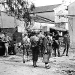 Operation Torch, November 1942. Troops of the U.S. Armored Force that penetrated the Oran defenses, inflicting heavy damage throughout the town. U.S. Army Signal Corps Photograph SC-149987