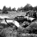 German Sniper with a STG 44