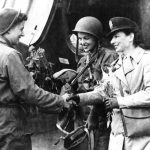 10-June-1944-Two-of-the-first-flight-nurses-to-make-evacuation-flights-into-Normandy-after-D-Day-Lts.-Suella-Bernard-left-and-Marijean-Brown-center