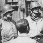 Place des Flandres in Mons, September 3rd at 18h. Elements of the 1st Battalion of the 26th Infantry Regiment of the 1st Infantry Division