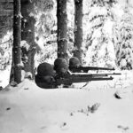 Infantrymen In The Snow