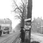 SPA-BE-US M31 ARV followed by an M5 light tank in Spa, Belgium during the opening days of the German offensive during the Battle of the Bulge, December 1944(scaled)