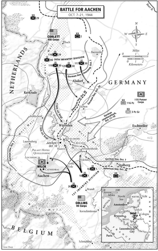 Battle Map Aachen