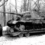Mark VI-2 King Tiger #332 on its way to Aberdeen Proving Ground USA