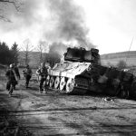 Mark VI-2 King Tiger – out of fuel, abandoned then burned by the Germans-(scaled)