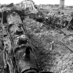 Railroad Air Bombed