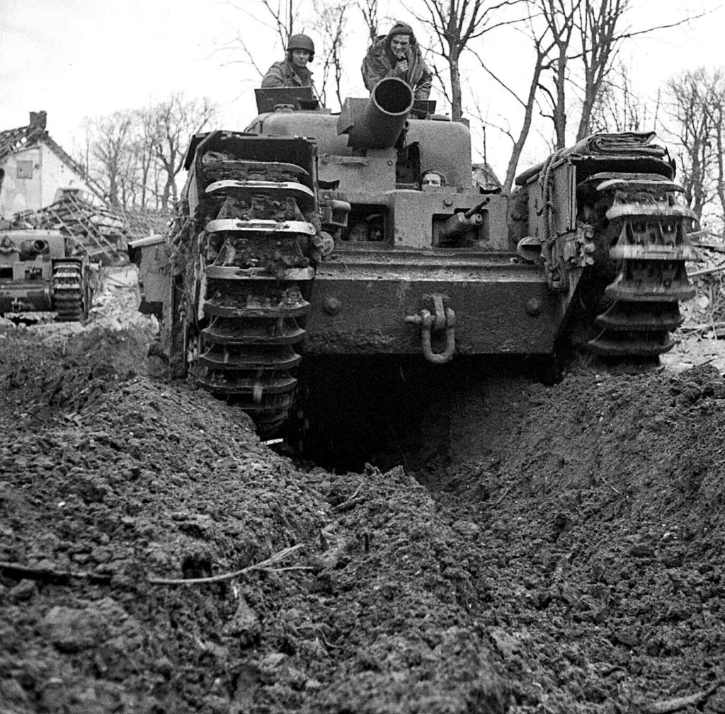 Churchill Tank - March 1945 Germany