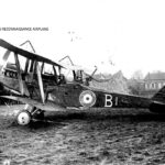 British RE.8 two-seater corps-reconnaissance aircraft, nicknamed the ‘Harry Tate’ after a popular Scottish music-hall comedian