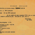 Pigeon Message – Lost Battalion – Original