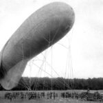 The 12th Balloon Company in action in France during World War I. Author Robert Eugene Johnson’s father Austin Johnson served in the 12th as a member of the American Expeditionary Forces.