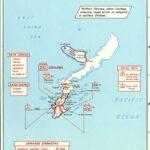 Map April 1945 Okinawa-Japanese
