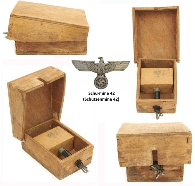 Shu mine - the only metal part on this mine is the inside of the ignition device and the safety pin and this made metal detector useless Shu mine - the only metal part on this mine is the inside of the ignition device and the safety pin and this made metal detector useless