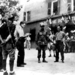 The photo taken in Lantosque by a member of the FFI-ORA Morgan company