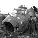 Crashed B-17