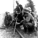 German WW2 GrW34 8 CM mortar