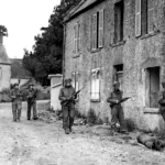 US Recon Patrol in the vicinity of Carentan – June 1944