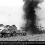 Army division blasts way through minefield