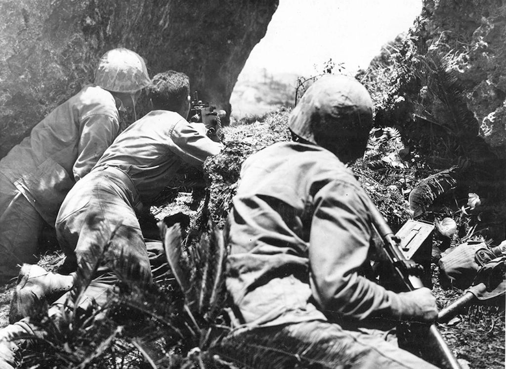 Marine Okinawa 1945 - Illustration