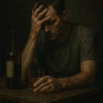 Addiction whispers promises of peace, but delivers only silence and shadows