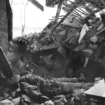 Destroyed German Command Post – Belgium 1945