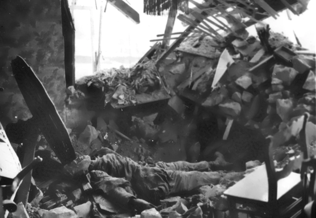 Destroyed-German-Command-Post-Belgium-1945