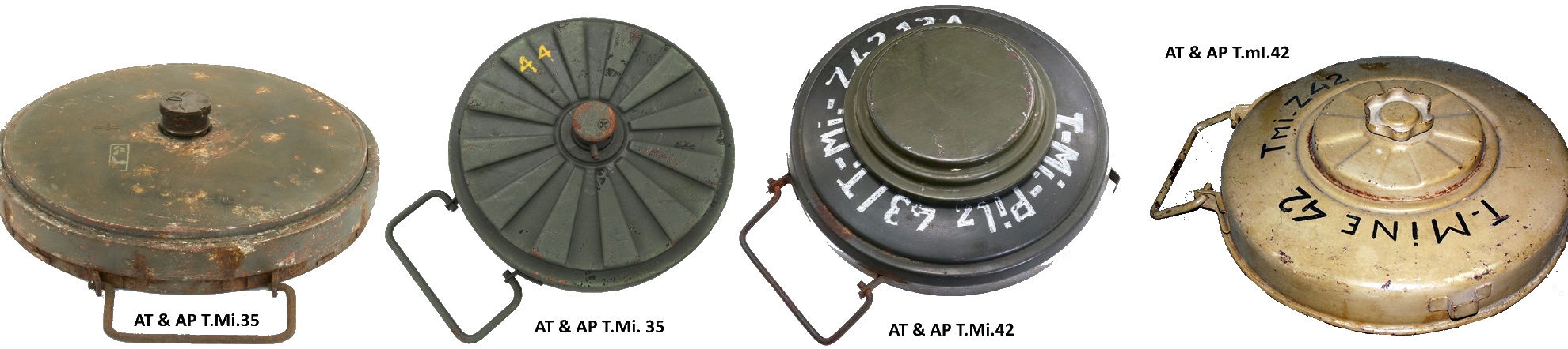 German AT Mines as used in January 1944