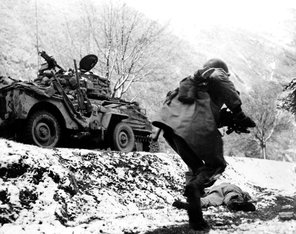 Illustration Battle of the Bulge - 01-1945