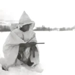 January 1945, Patrolling the area in the Northern Shoulder of the Bulge in preparation to the Allied counteroffensive