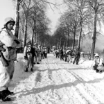 January 1945 – Vicinity of St Vith (looks like Nieder Emmel or Ober Emmels