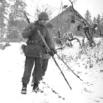 Searching for German Mines Belgium 1945