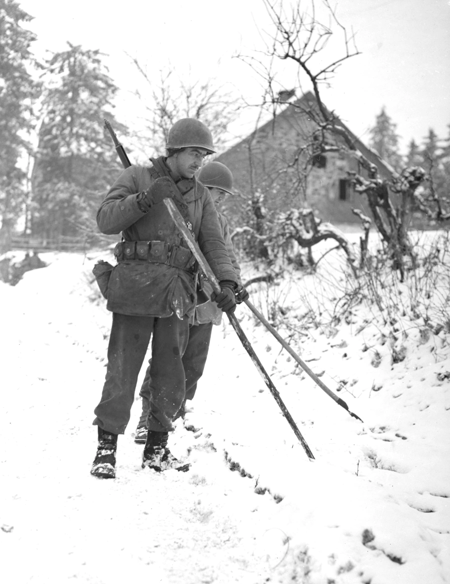 Searching for German Mines