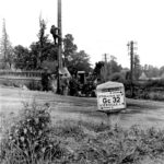 05-Activity at the crossroads in Saint-Laurent-sur-Mer Normandy – June 1944