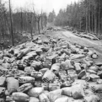 Gas Dump Partly Burned out