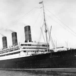 HMS Aquitania during WW2