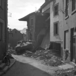 Heavy SS-Panzer-Abteilung 501 Mark VI-2 King Tiger #105 commanded by SS-Obersturmführer Jürgen Wessel hit 3 times by US TDB