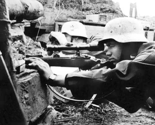 (Illustration) German Sniper (Location unknown)