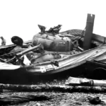 This Sherman DD make it to the beach then was disabled