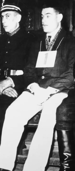 Fernand Weiss during his trial