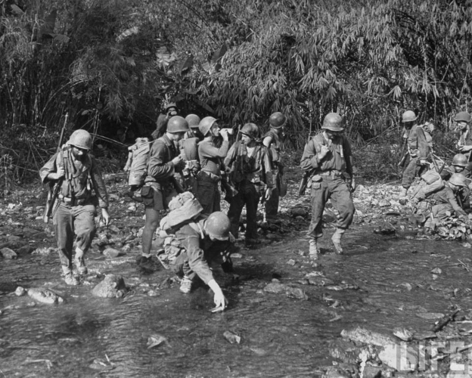 5307 - take vive and water in Burma 1944