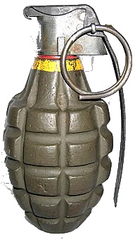 MK-2A1 Fragmentation Hand Grenade