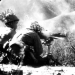 Japanese Type 92 Machine Gun Crew WW2