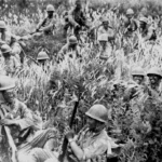 Japanese troops taking a break somewhere in the Pacific Theater – 1944